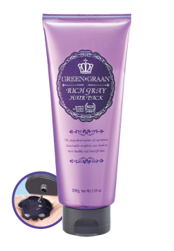 リッチグレイヘアパック 200g(専用手袋付)